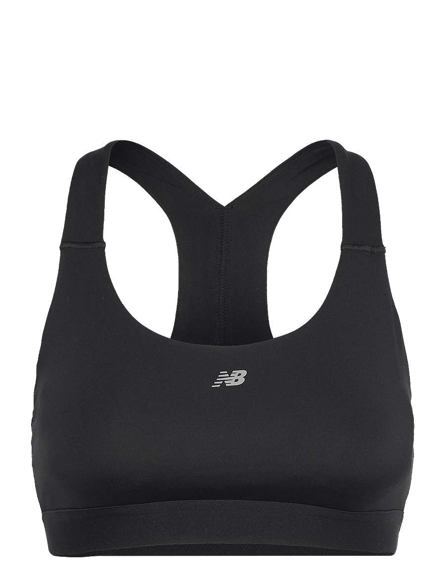 New Balance - NB Essential Train Bra - medium støtte - black - 0