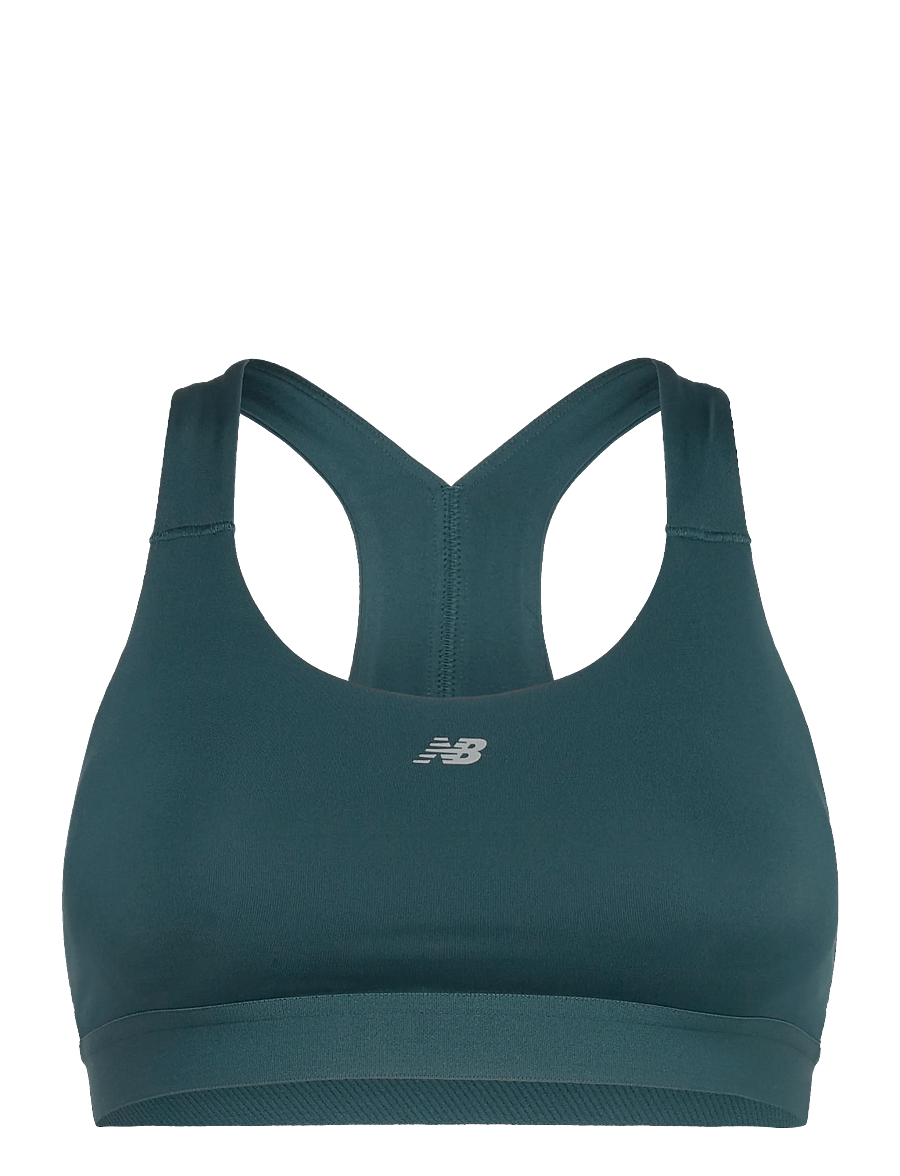 New Balance - NB Essential Train Bra - keskmine toestus - medusa green - 0