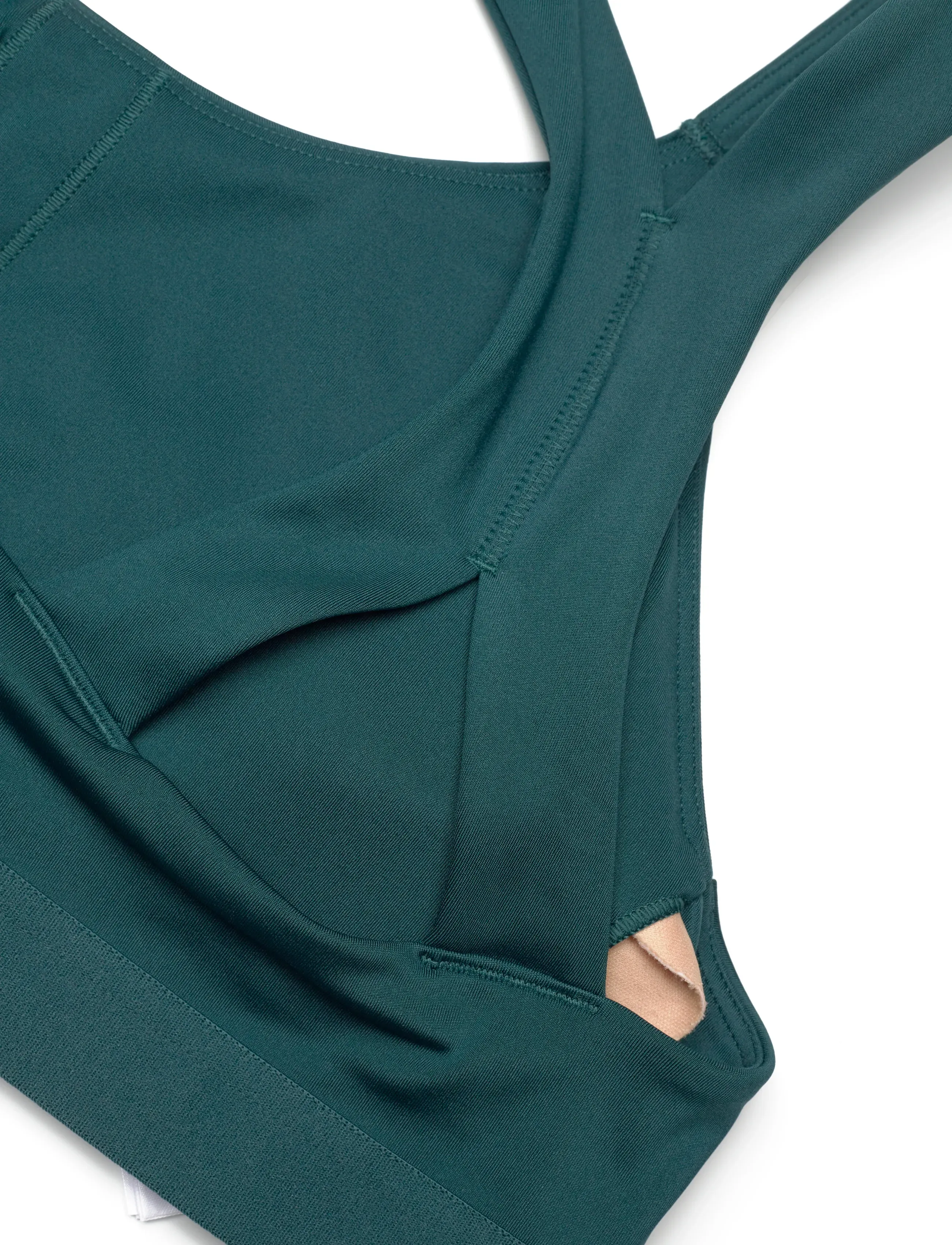 New Balance - NB Essential Train Bra - keskmine toestus - medusa green - 3