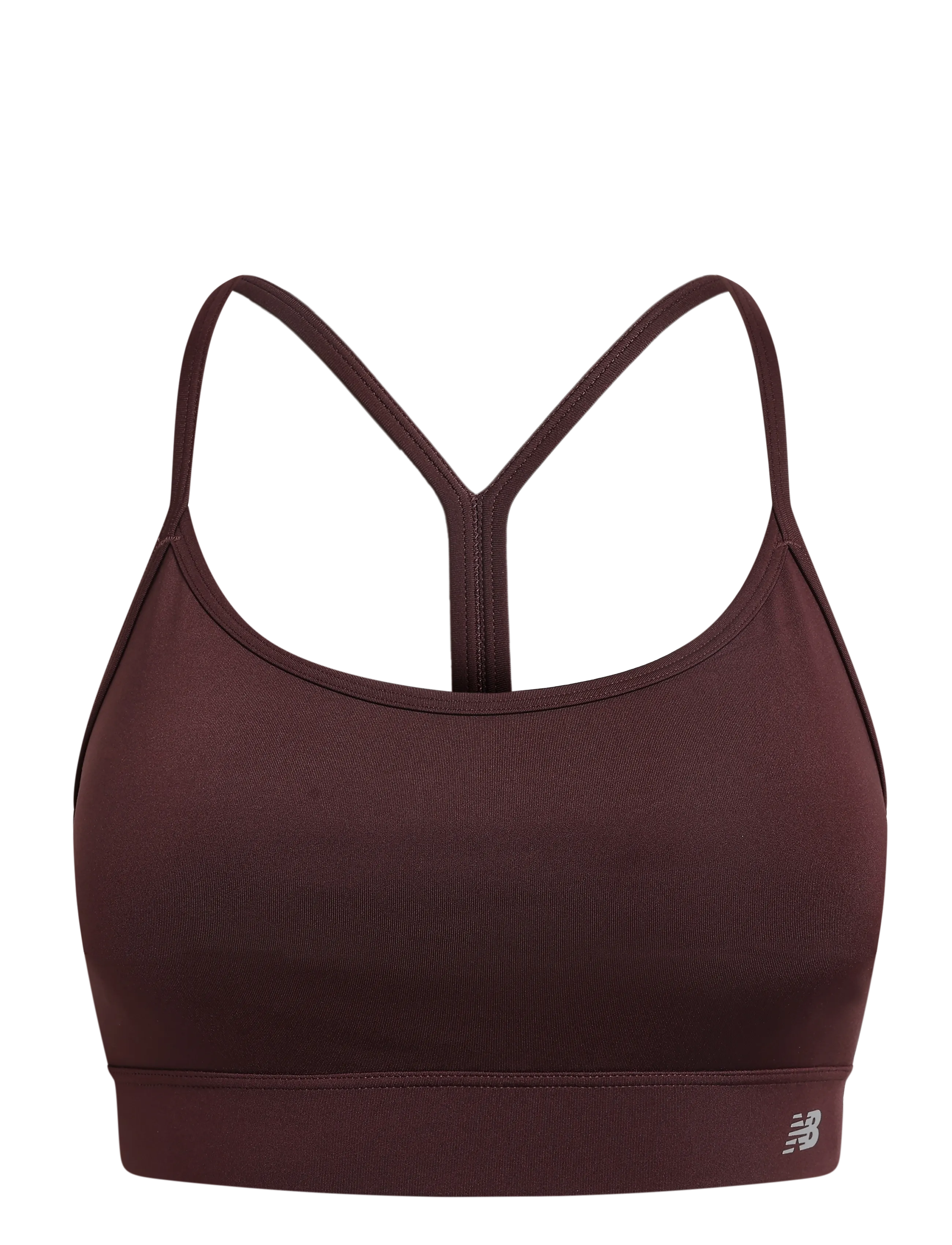 New Balance NB Essential Yoga Bra - New Balance - CHERRY LEATHER / burgundy