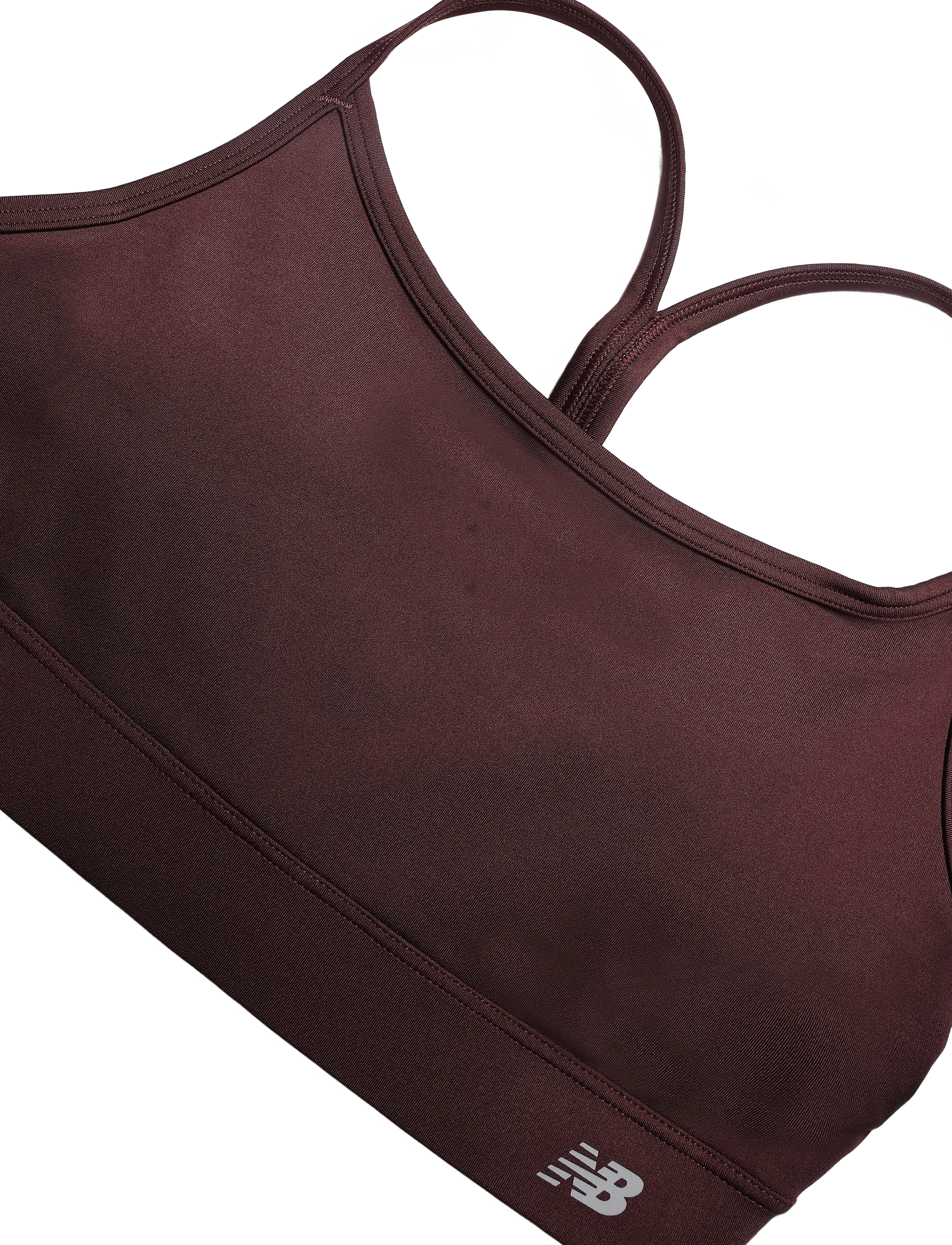 New Balance - NB Essential Yoga Bra - leichter halt - cherry leather - 2
