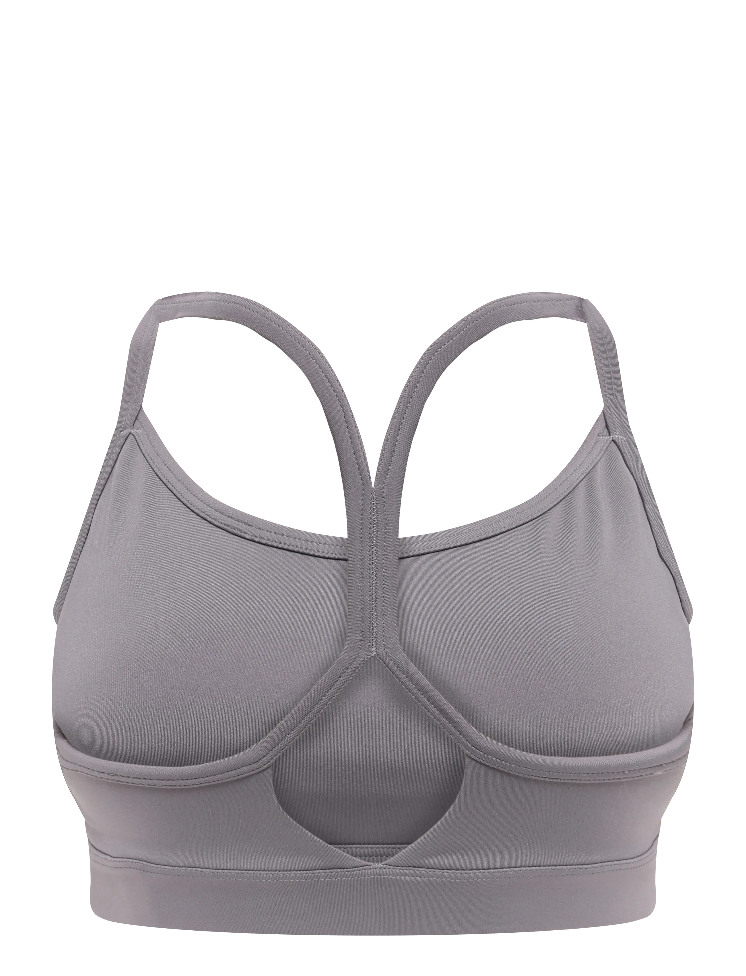New Balance - NB Essential Yoga Bra - leichter halt - off-line grey - 1