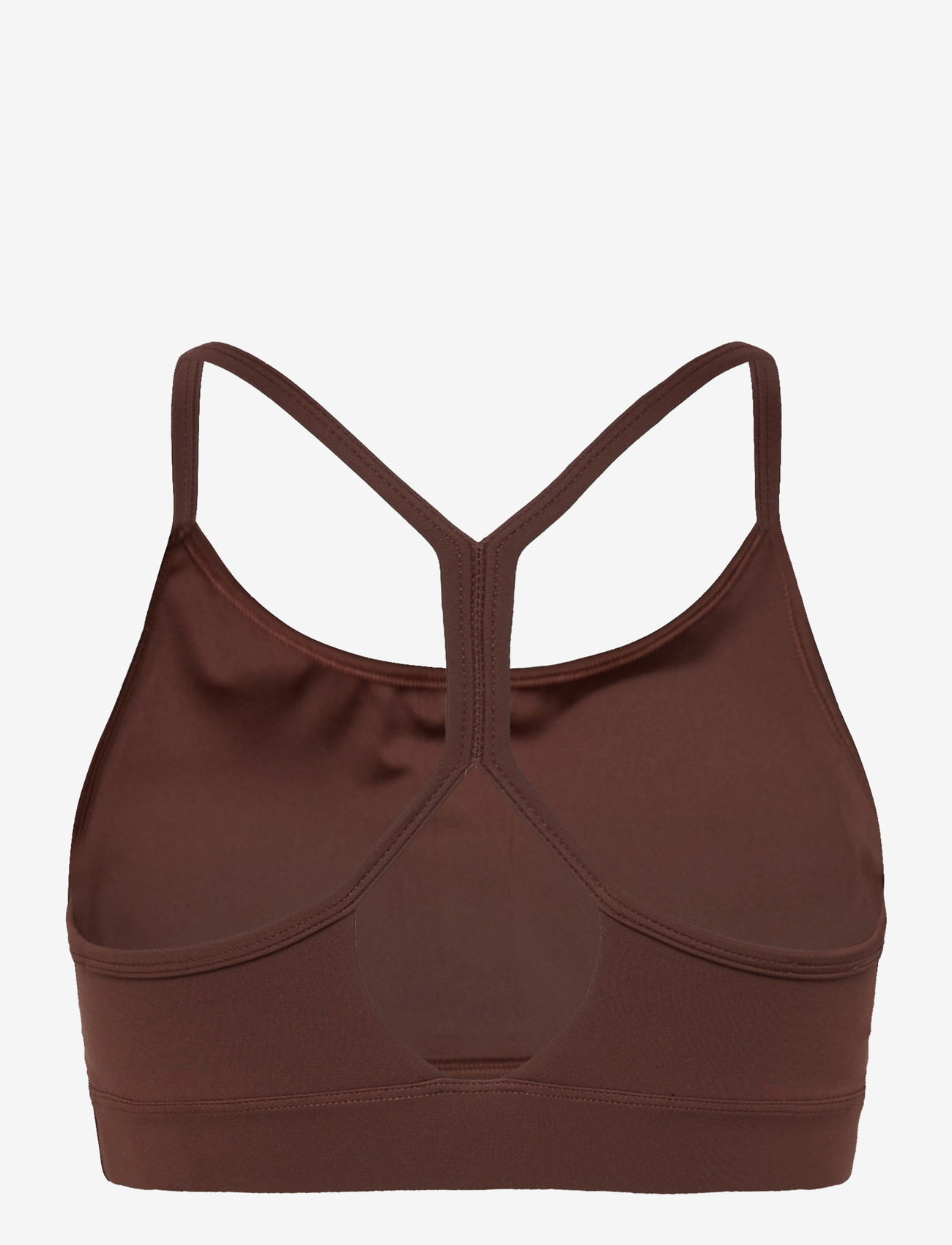 New Balance - NB Essential Yoga Bra - madal toestus - pumpernickel - 1