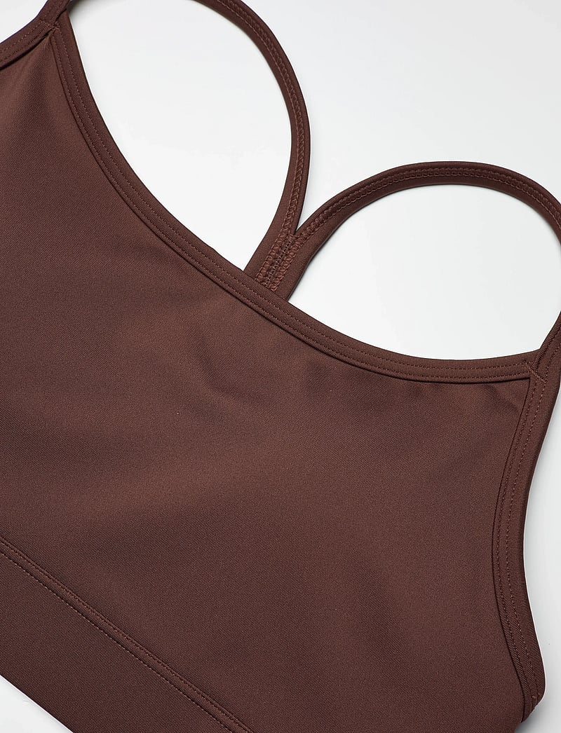 New Balance - NB Essential Yoga Bra - madal toestus - pumpernickel - 2