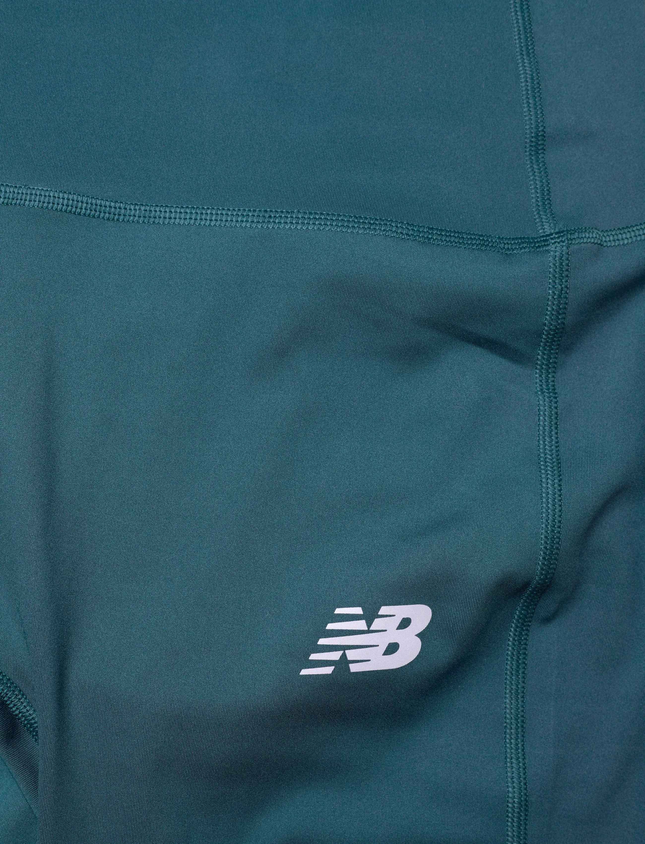 New Balance - NB Essential High Rise Legging 25 - running tights - medusa green - 2