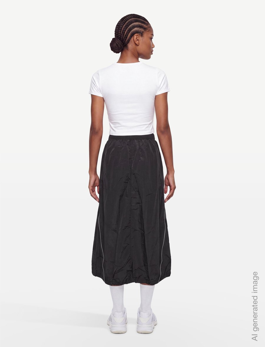 New Balance - Sport Legacy Skirt - kleider & röcke - dark night - 4