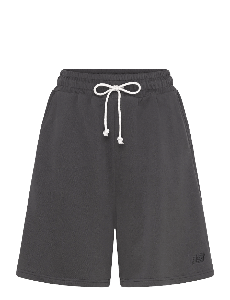 New Balance - Coastal Fleece Bermuda Short - hosen - faded black - 0