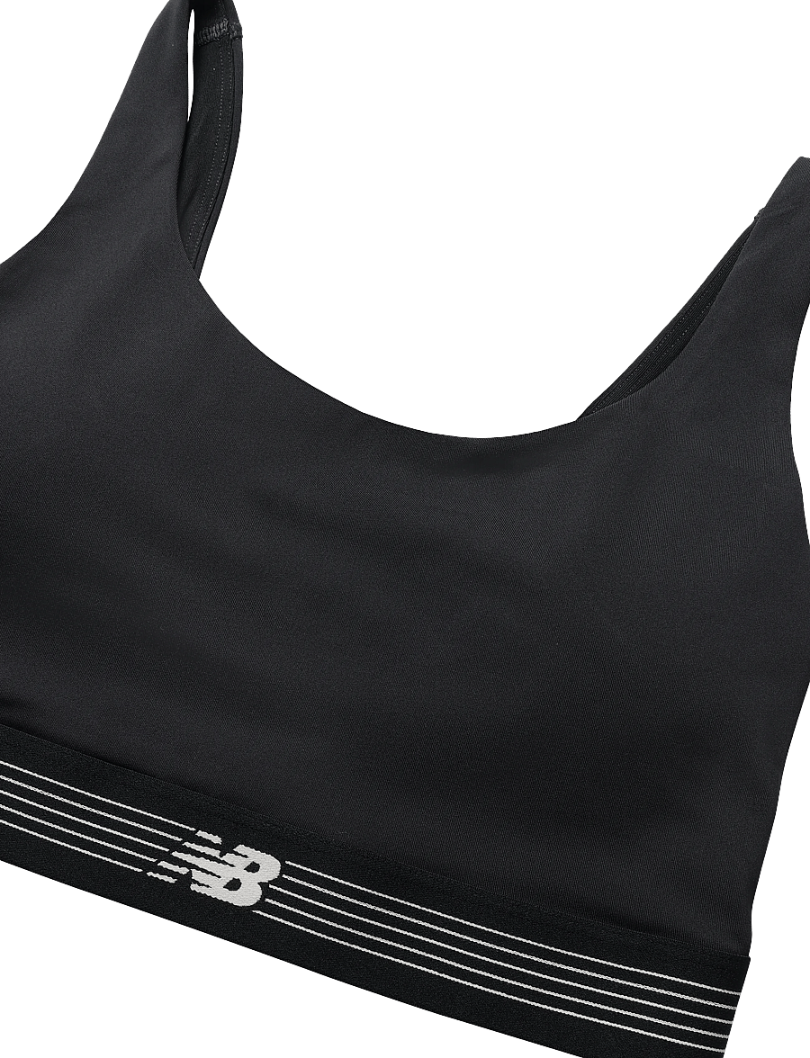 New Balance - AC Train Bra - sports bras - black - 2