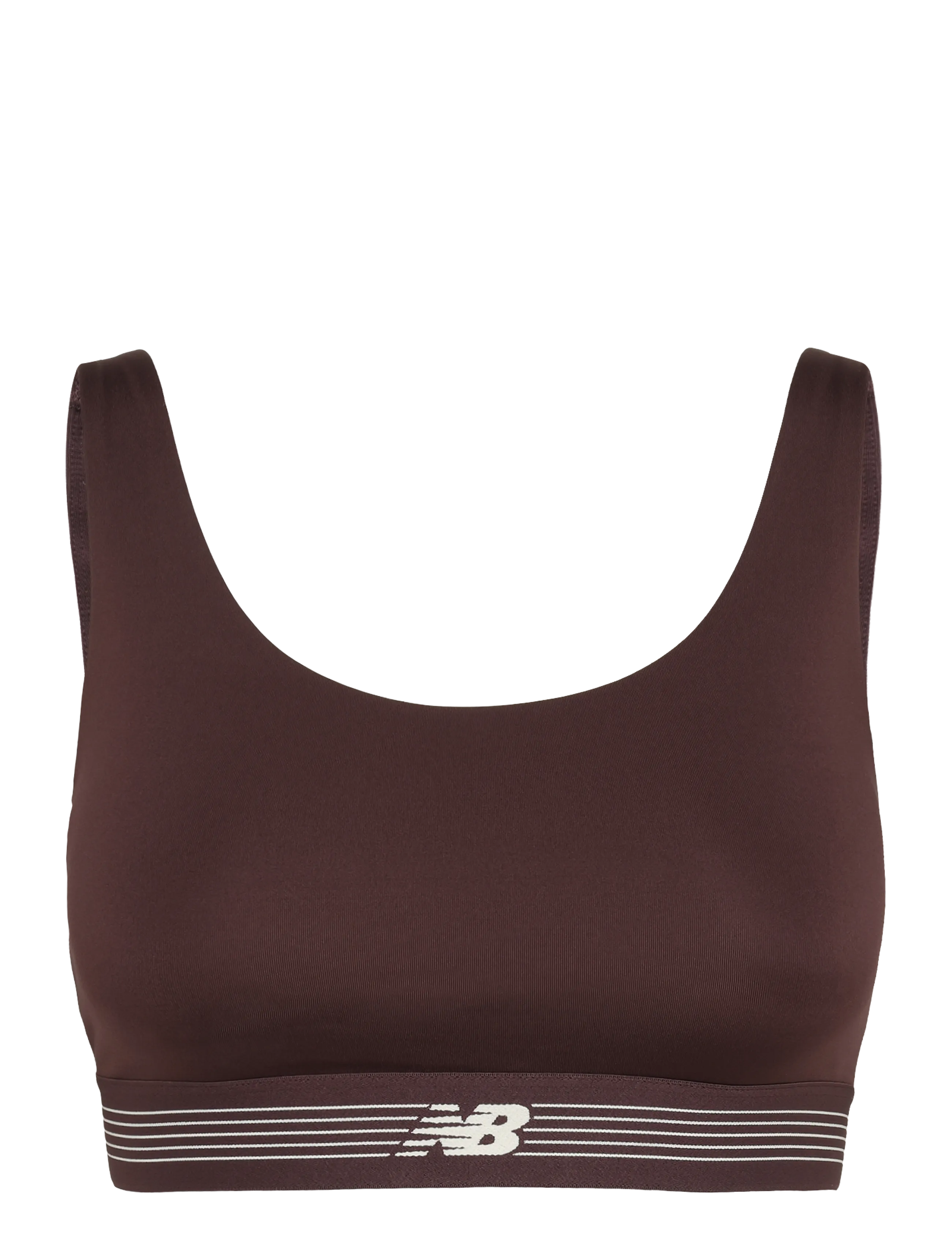 New Balance AC Train Bra - Lingerie - CHERRY LEATHER / burgundy
