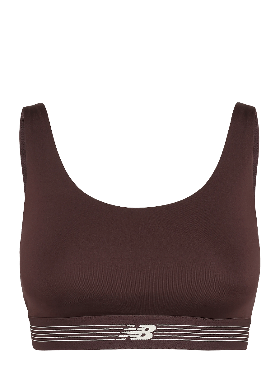 New Balance - AC Train Bra - sports bras - cherry leather - 0