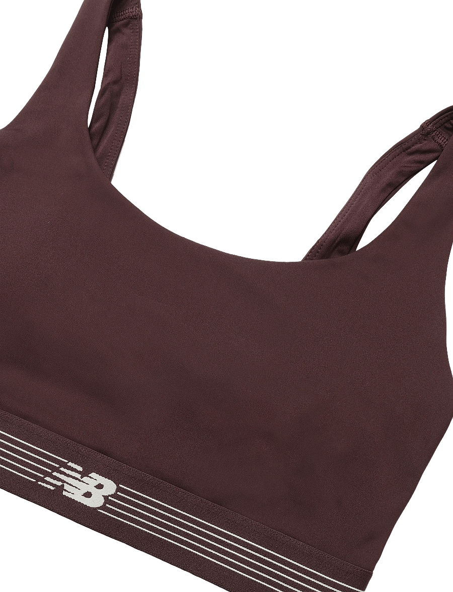 New Balance - AC Train Bra - sports bras - cherry leather - 2