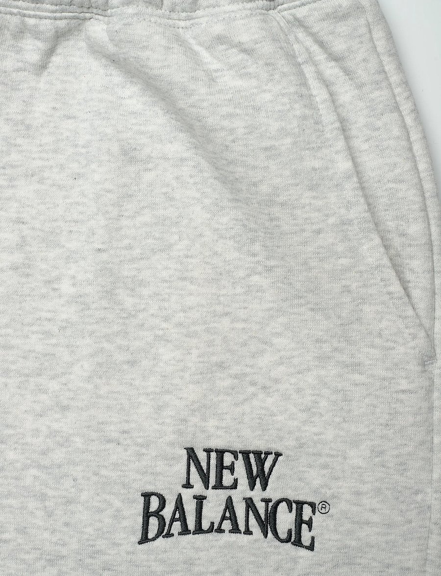 New Balance - Linear Heritage Fleece Barrel Pant - treninginės kelnės - ash heather - 2