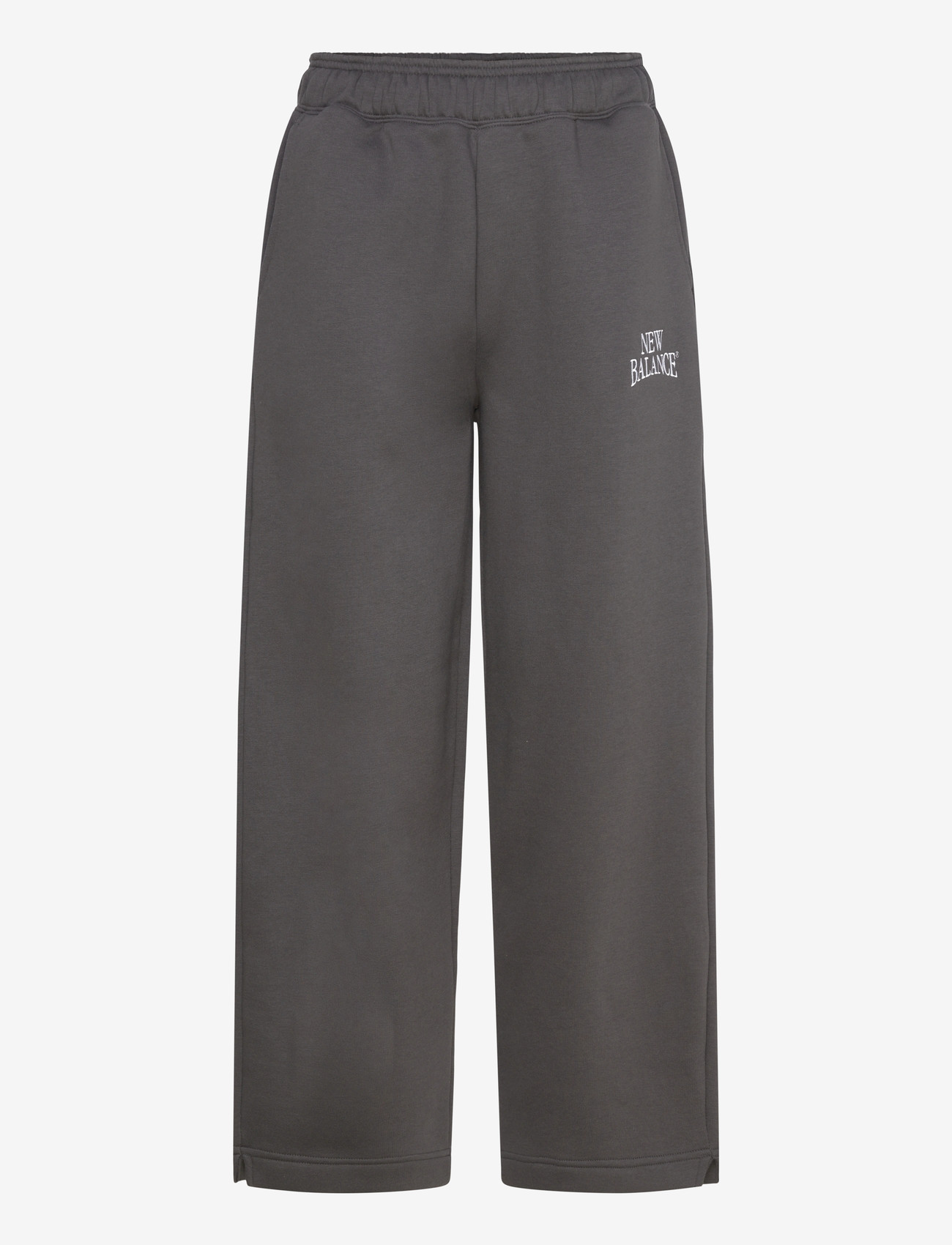 New Balance - Linear Heritage Fleece Barrel Pant - trainingshosen - faded black - 0