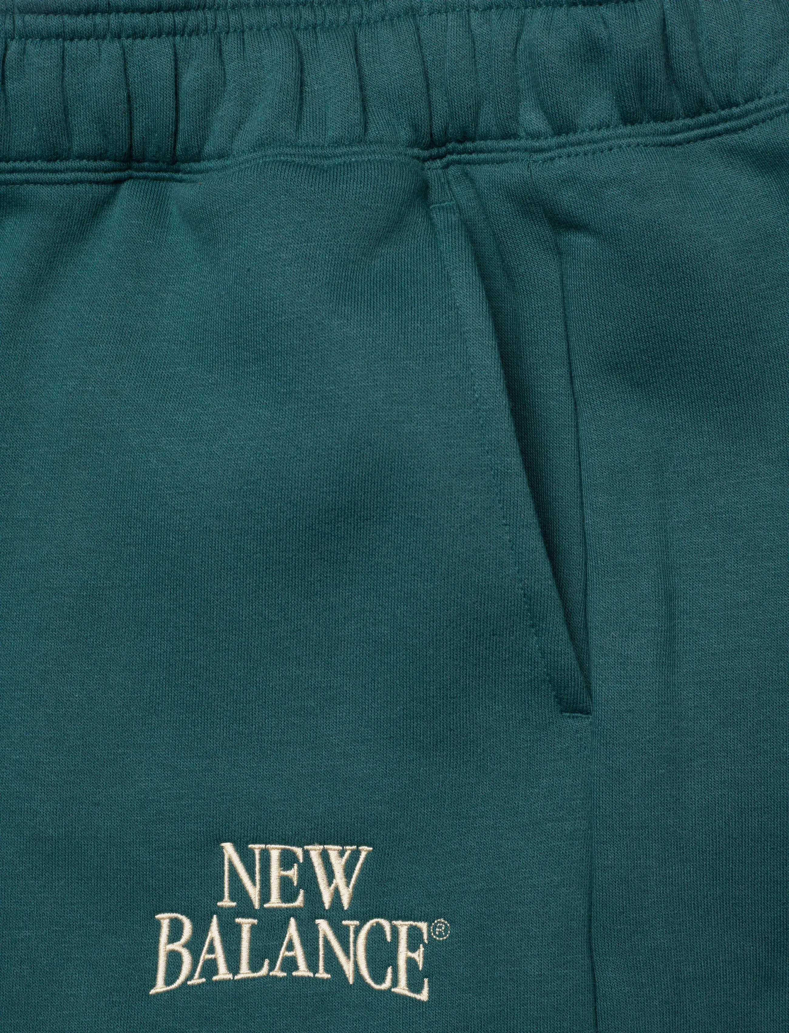 New Balance - Linear Heritage Fleece Barrel Pant - Æfingabuxur - medusa green - 2