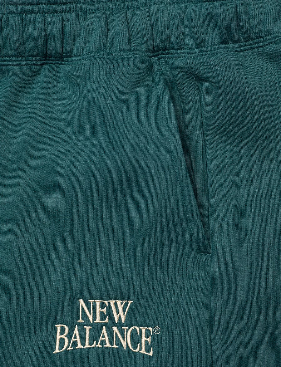 New Balance - Linear Heritage Fleece Barrel Pant - trainingsbroek - medusa green - 2