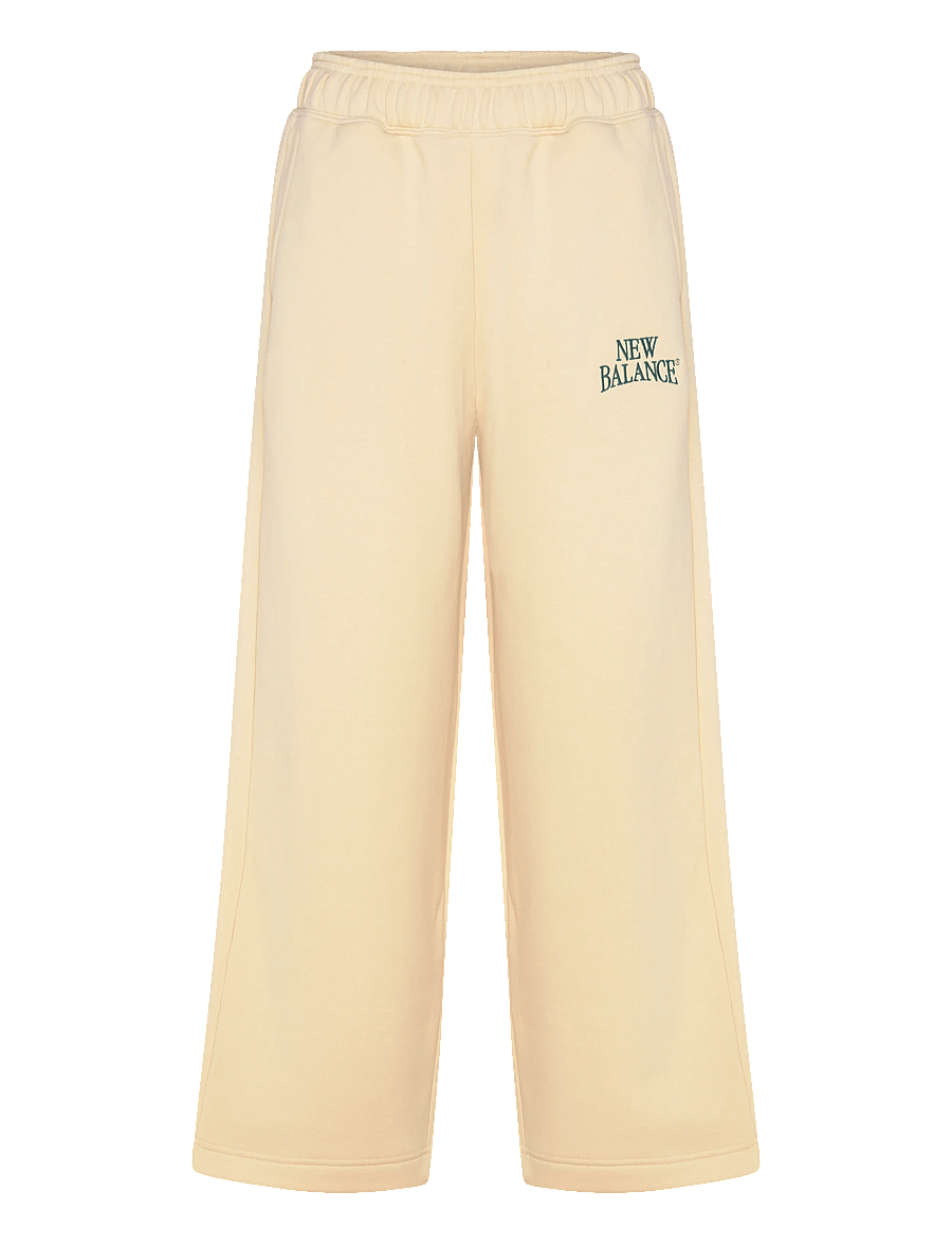 New Balance - Linear Heritage Fleece Barrel Pant - pantalon training - toasted sesame - 0