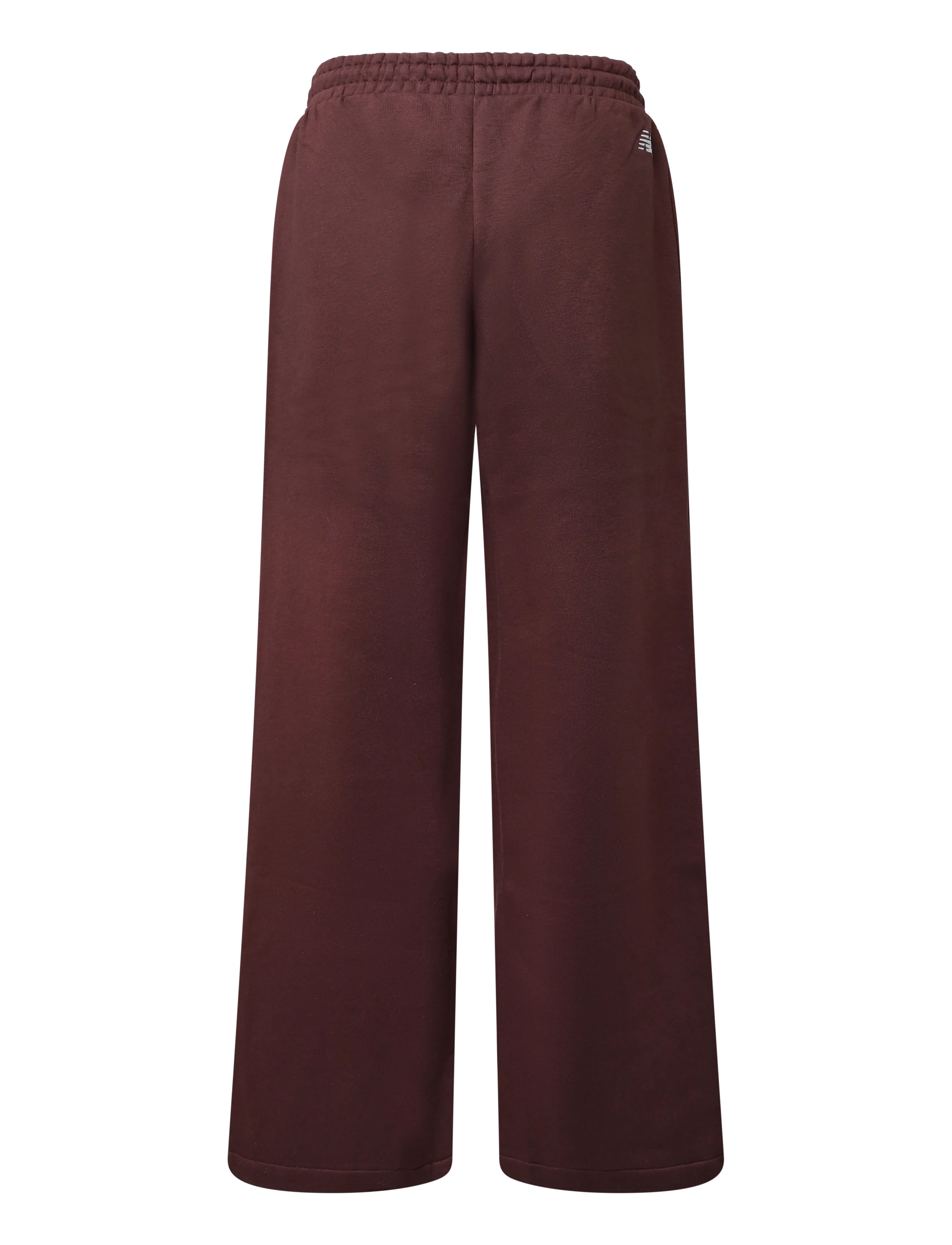 New Balance - Trackside Fleece Pant - träningsbyxor - cherry leather - 1