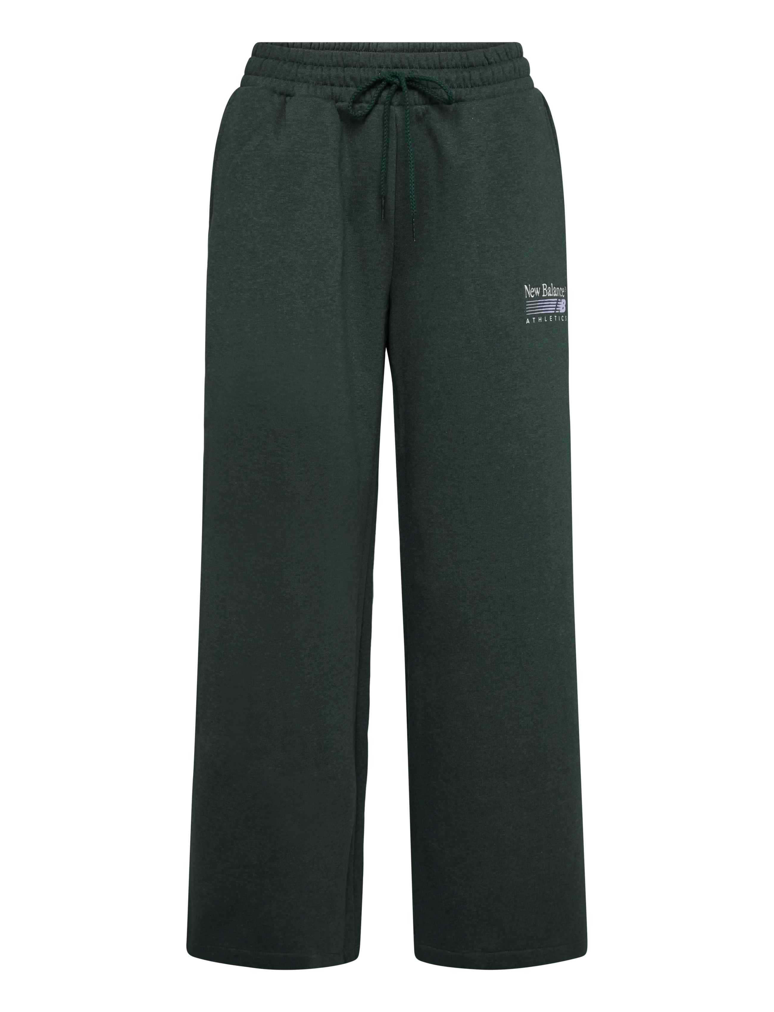 New Balance Trackside Fleece Pant - Kleidung - NORDIC GREEN HEATHER / green