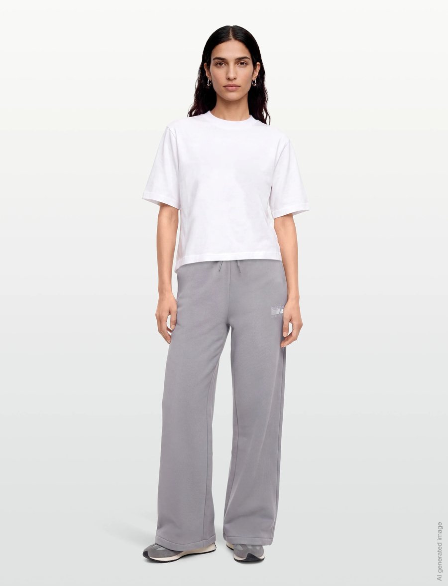New Balance - Trackside Fleece Pant - training pants - off-line grey - 0