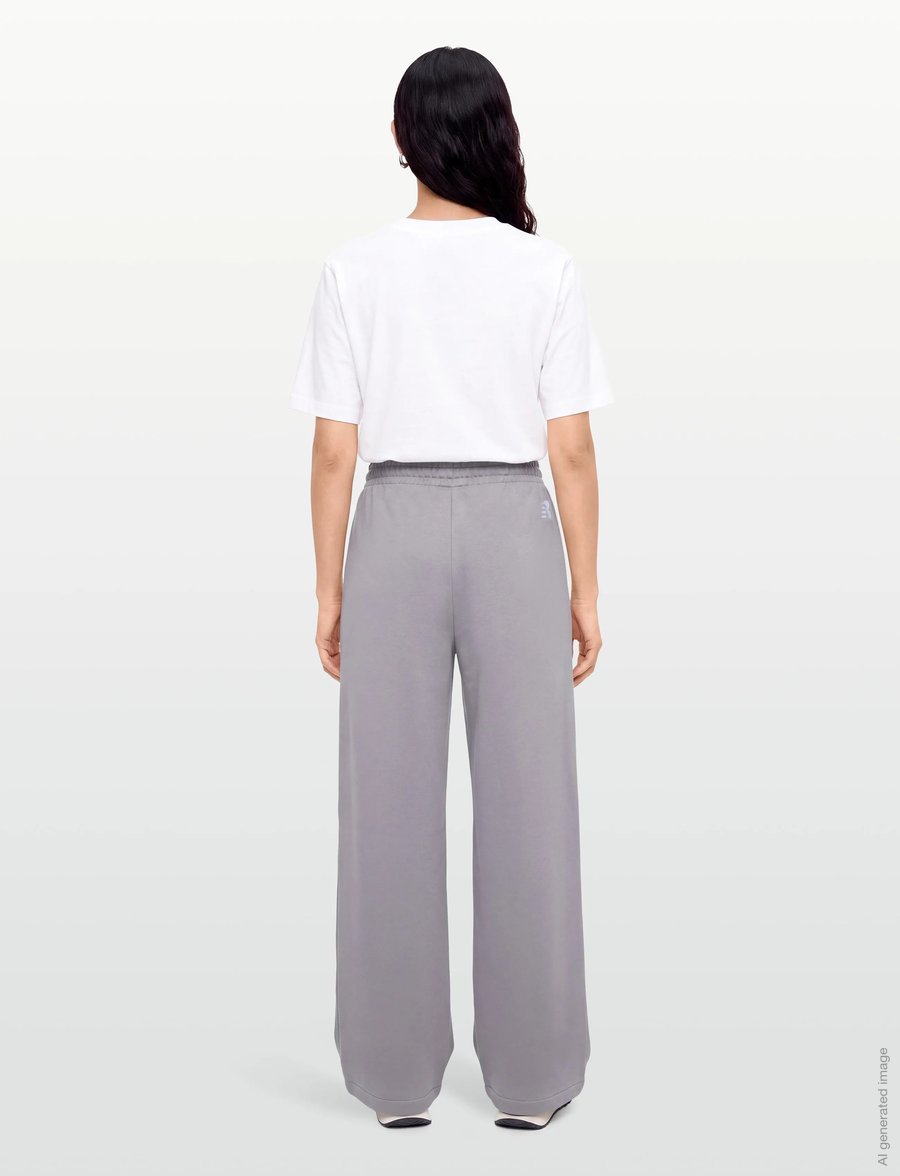 New Balance - Trackside Fleece Pant - training pants - off-line grey - 4