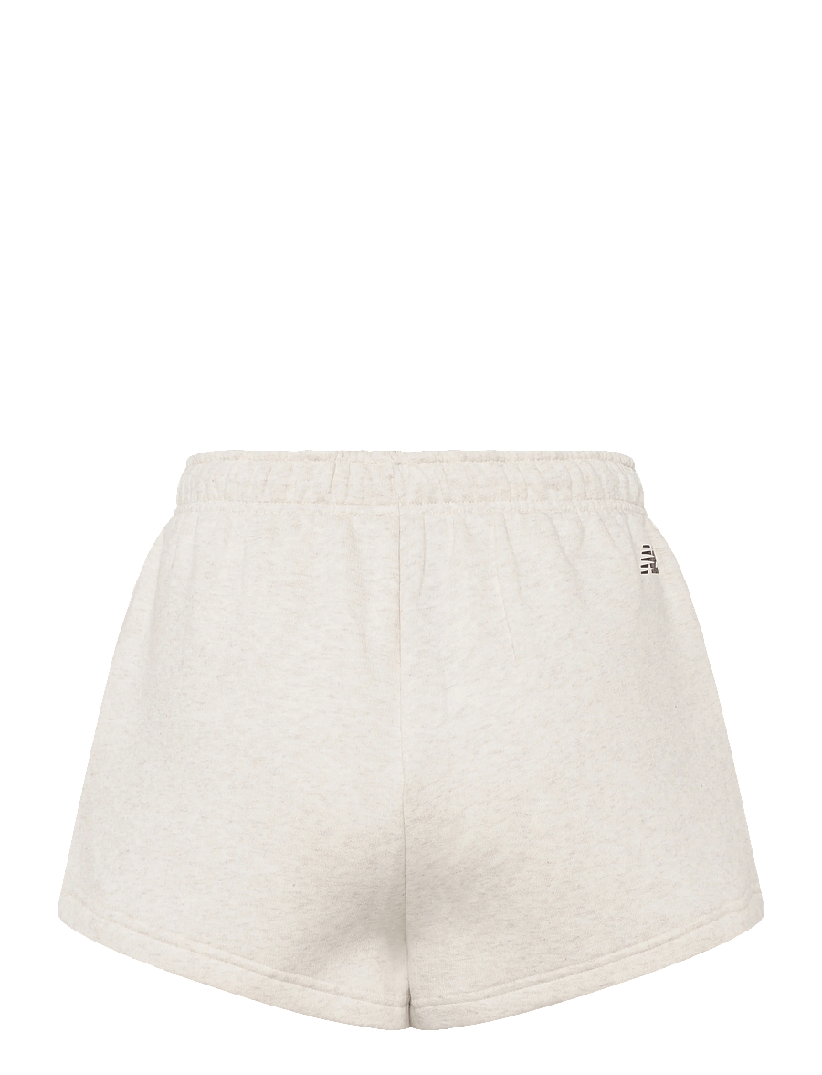 New Balance - Trackside Fleece Short - nederdelar - linen heather - 1