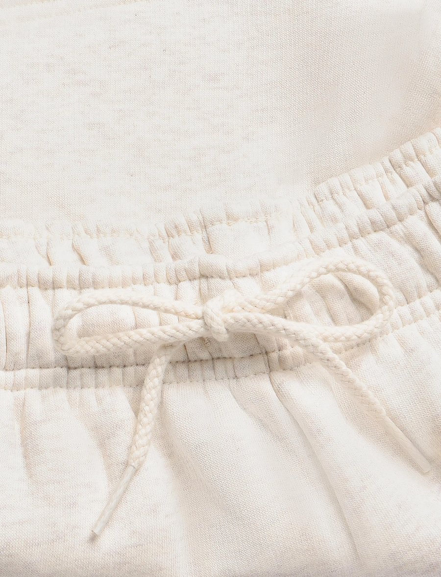 New Balance - Trackside Fleece Short - nederdelar - linen heather - 2