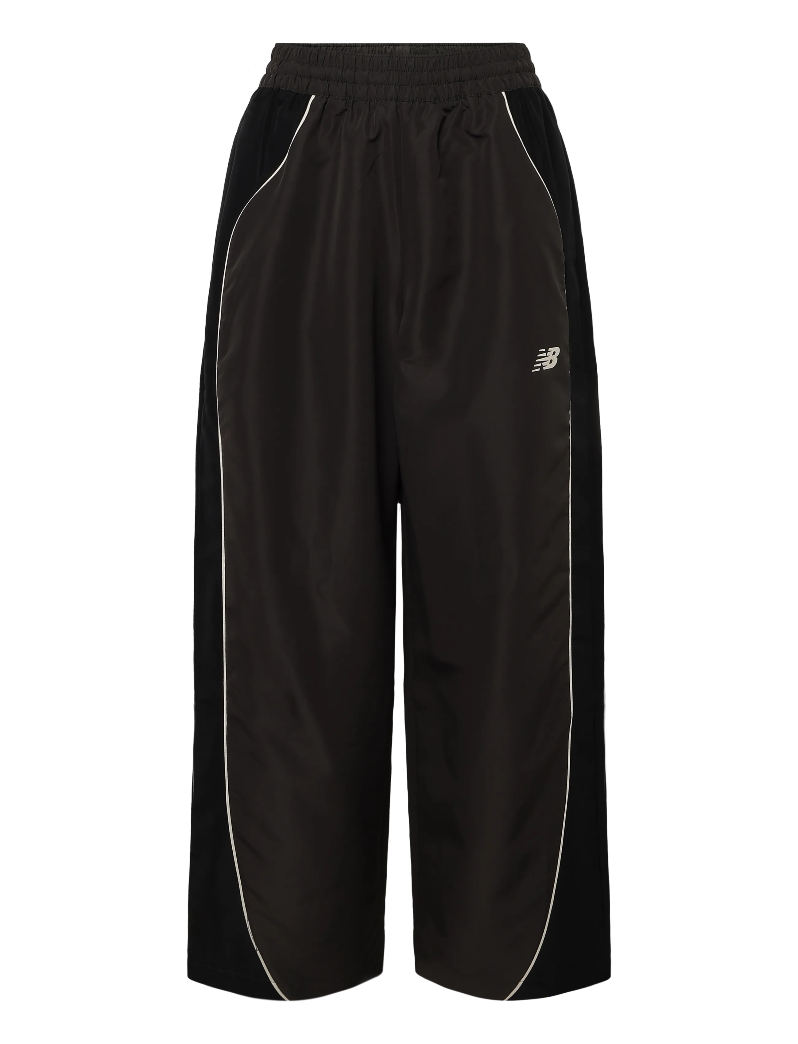 New Balance Trackside Woven Pant - Tøj - BLACK CEMENT / grey
