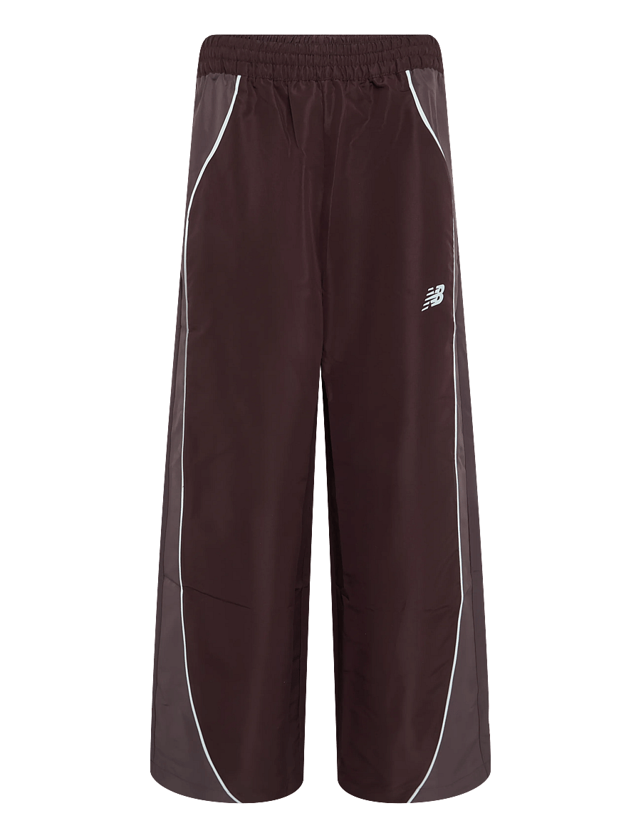 New Balance - Trackside Woven Pant - joggingbukser - cherry leather - 0