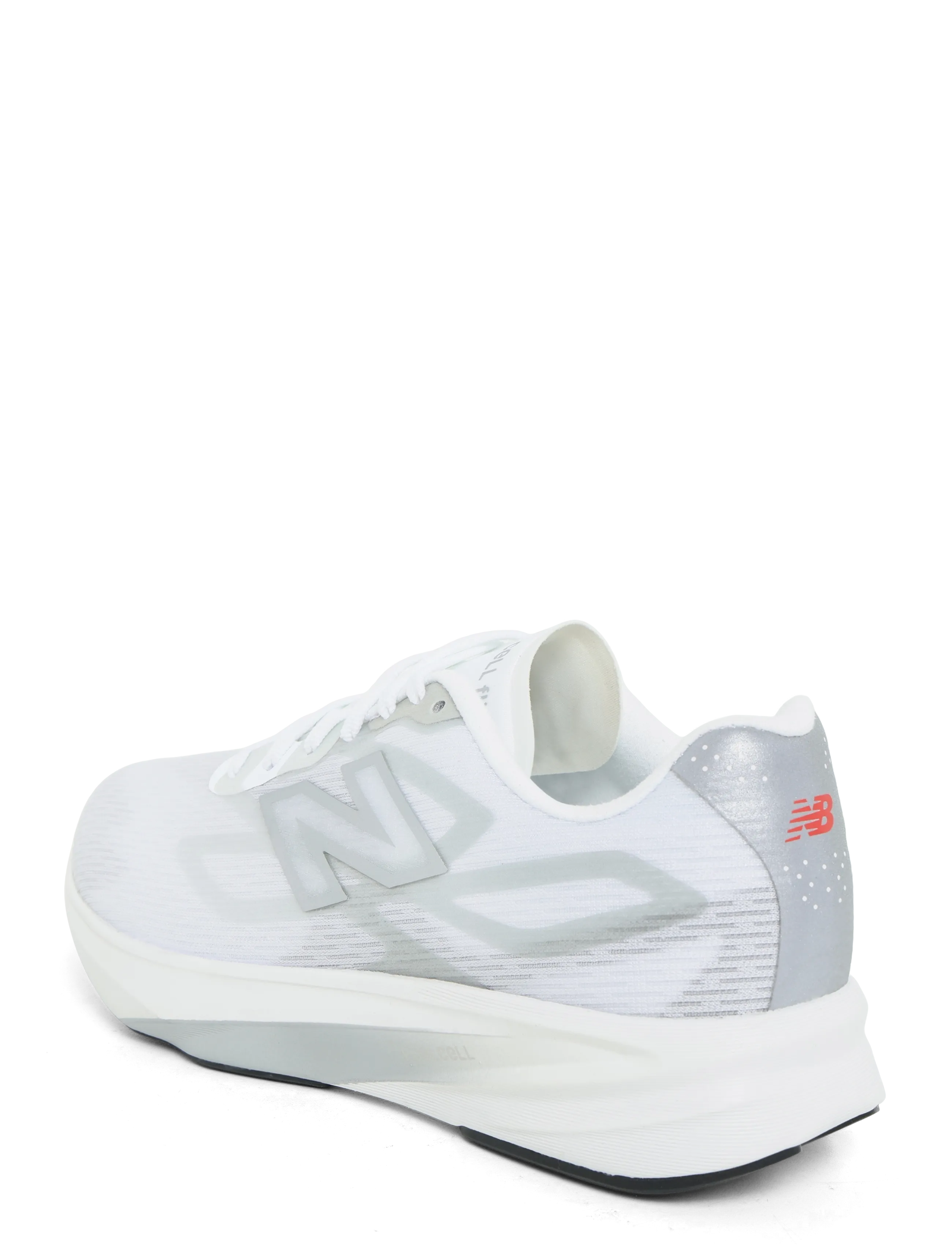 New Balance - New Balance FuelCell Flite-R - running shoes - white/silver metallic - 1