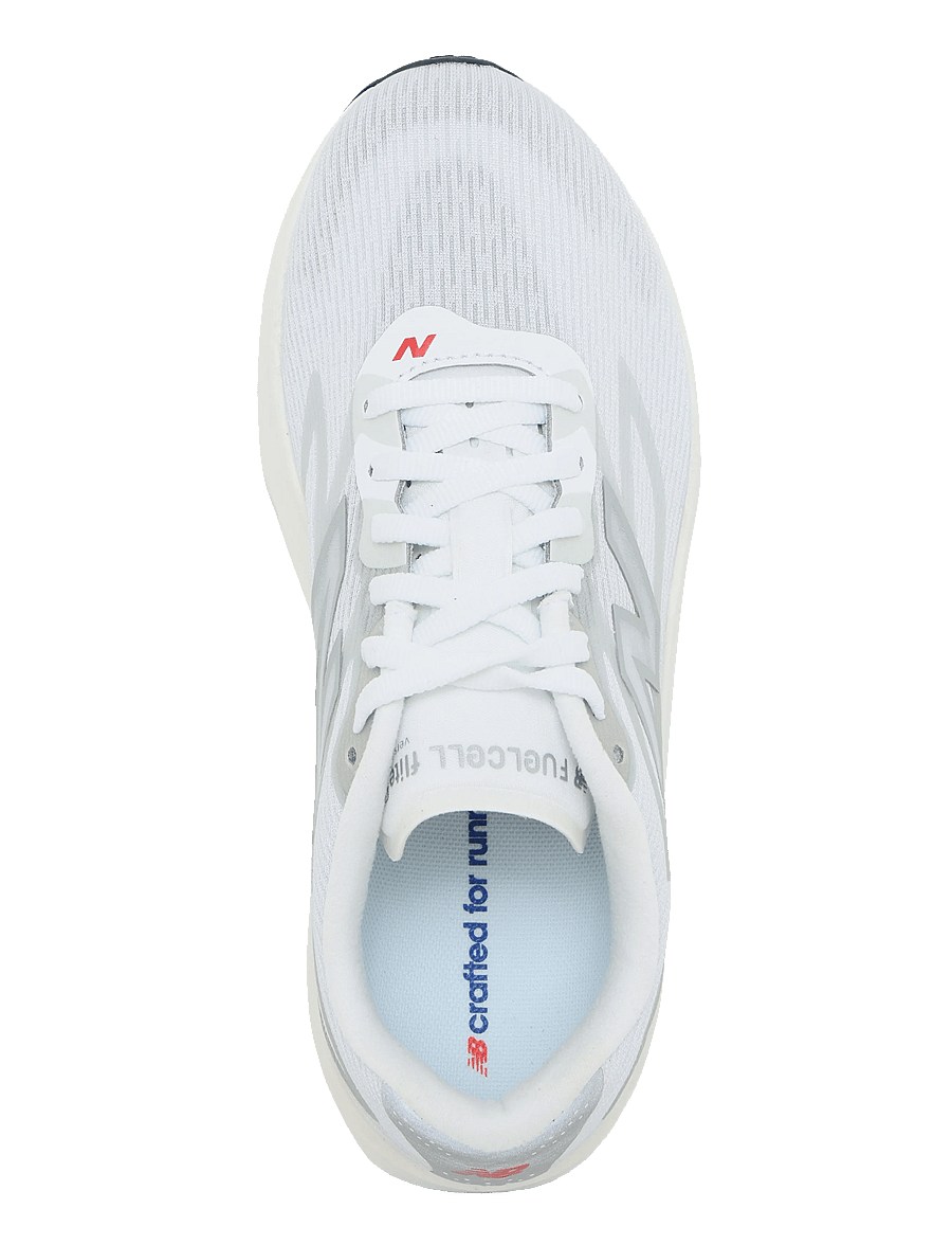 New Balance - New Balance FuelCell Flite-R - running shoes - white/silver metallic - 3