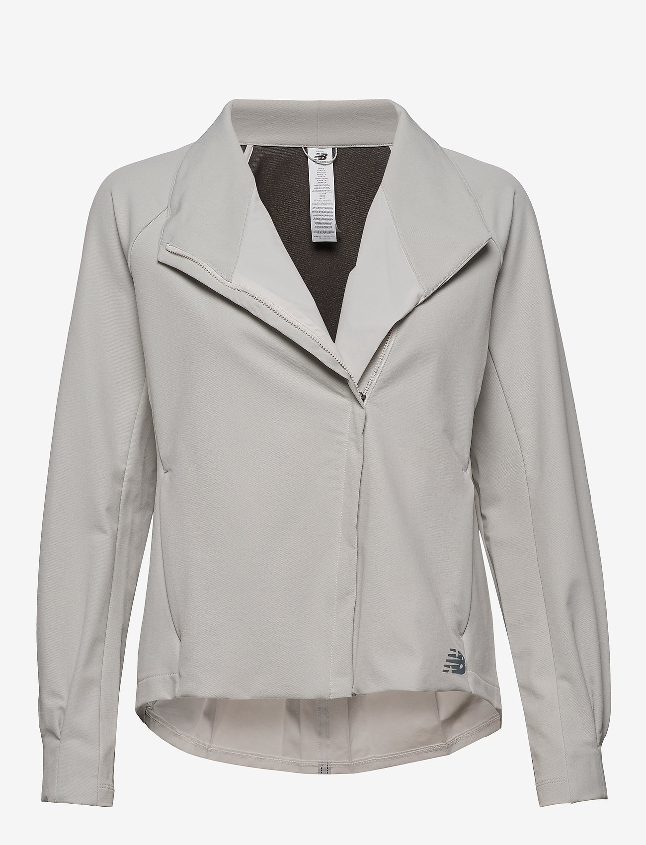 Q SPEED RUN CREW JACKET - LINENFOG