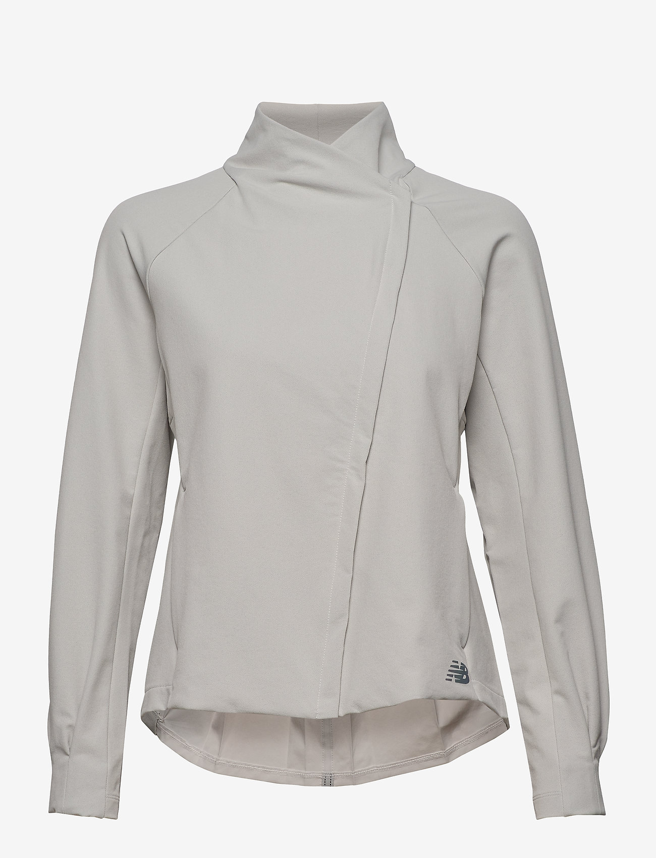 New Balance - Q SPEED RUN CREW JACKET - linenfog - 1