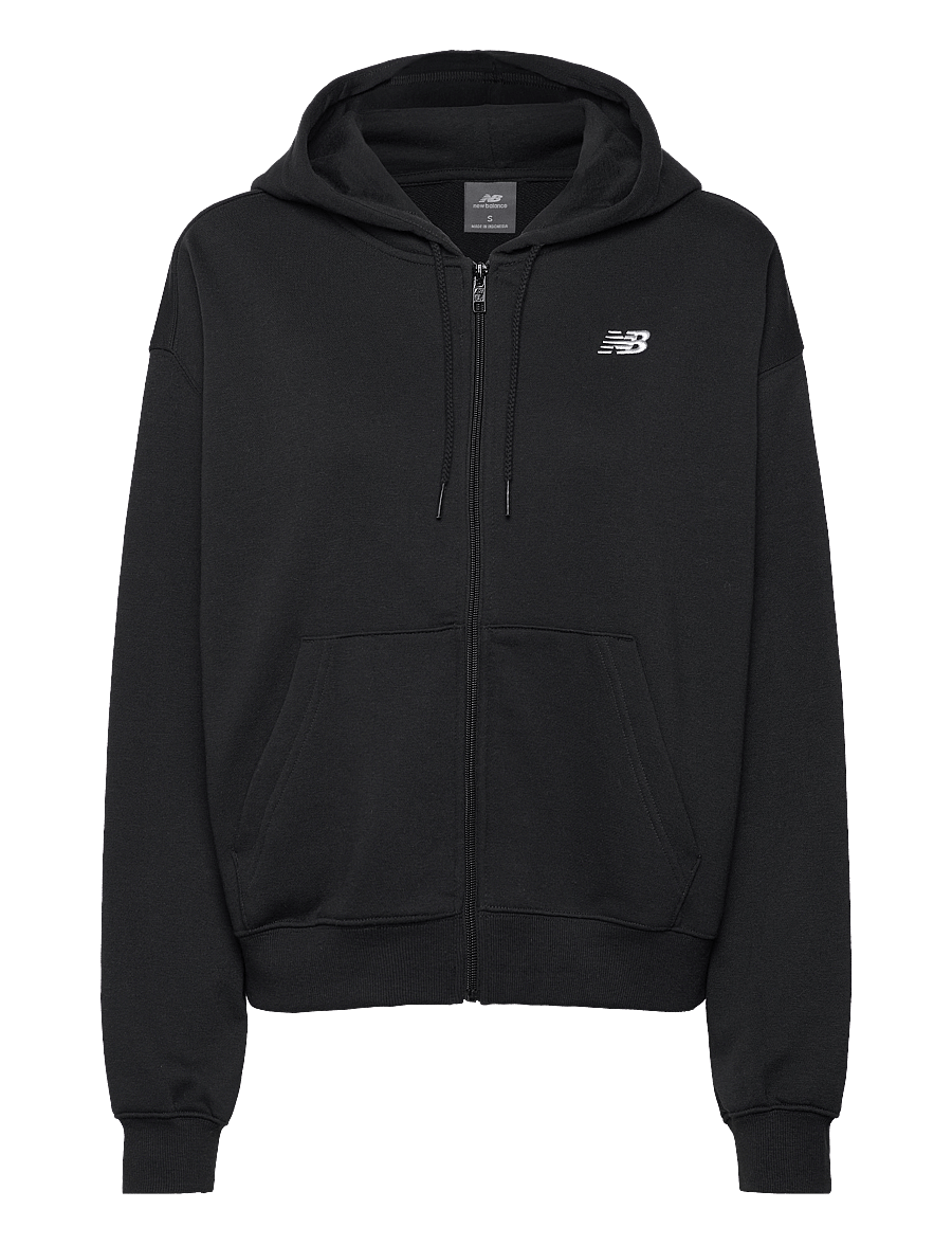 New Balance - Sport Essentials French Terry Full Zip - oberteile - black - 0