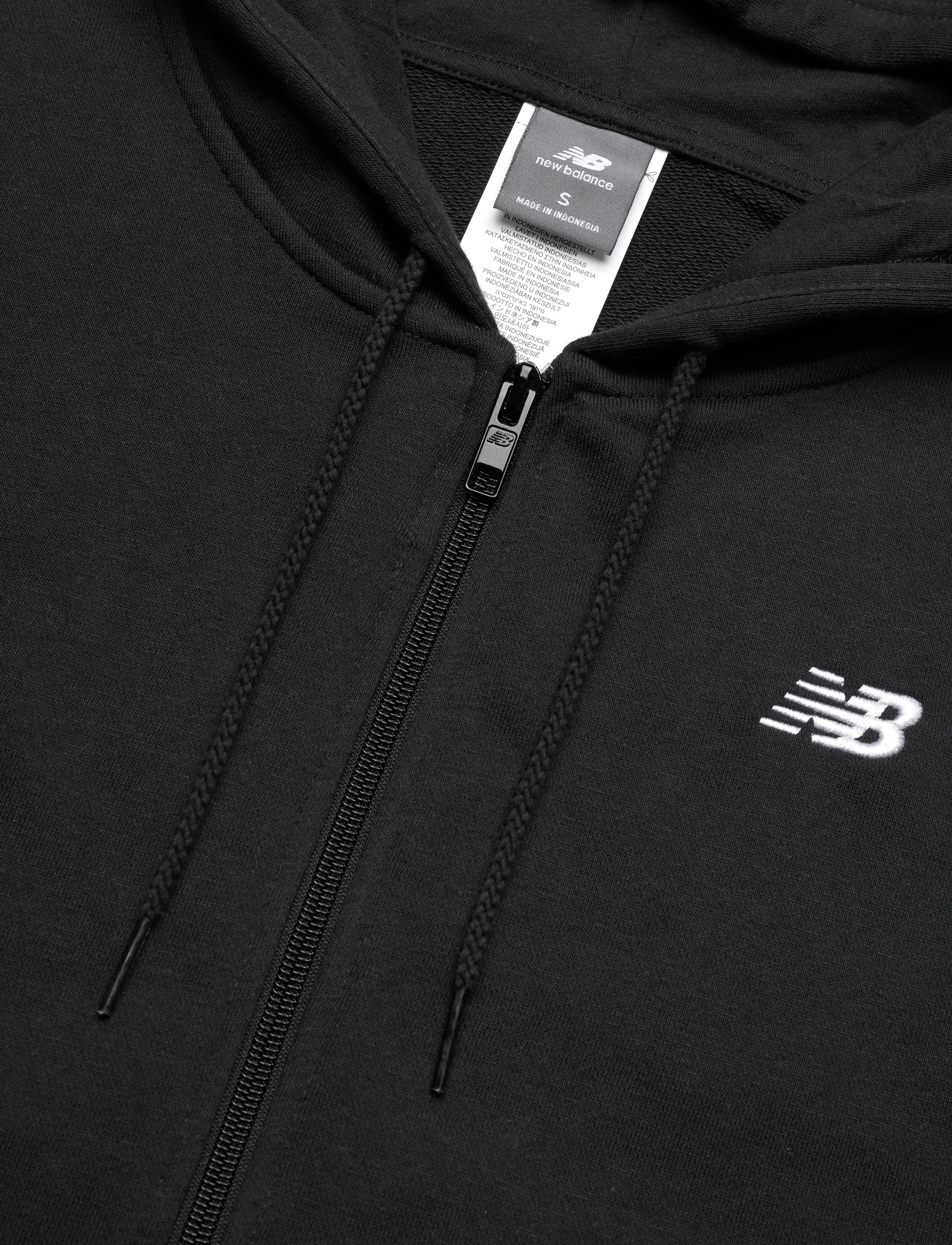 New Balance - Sport Essentials French Terry Full Zip - oberteile - black - 2