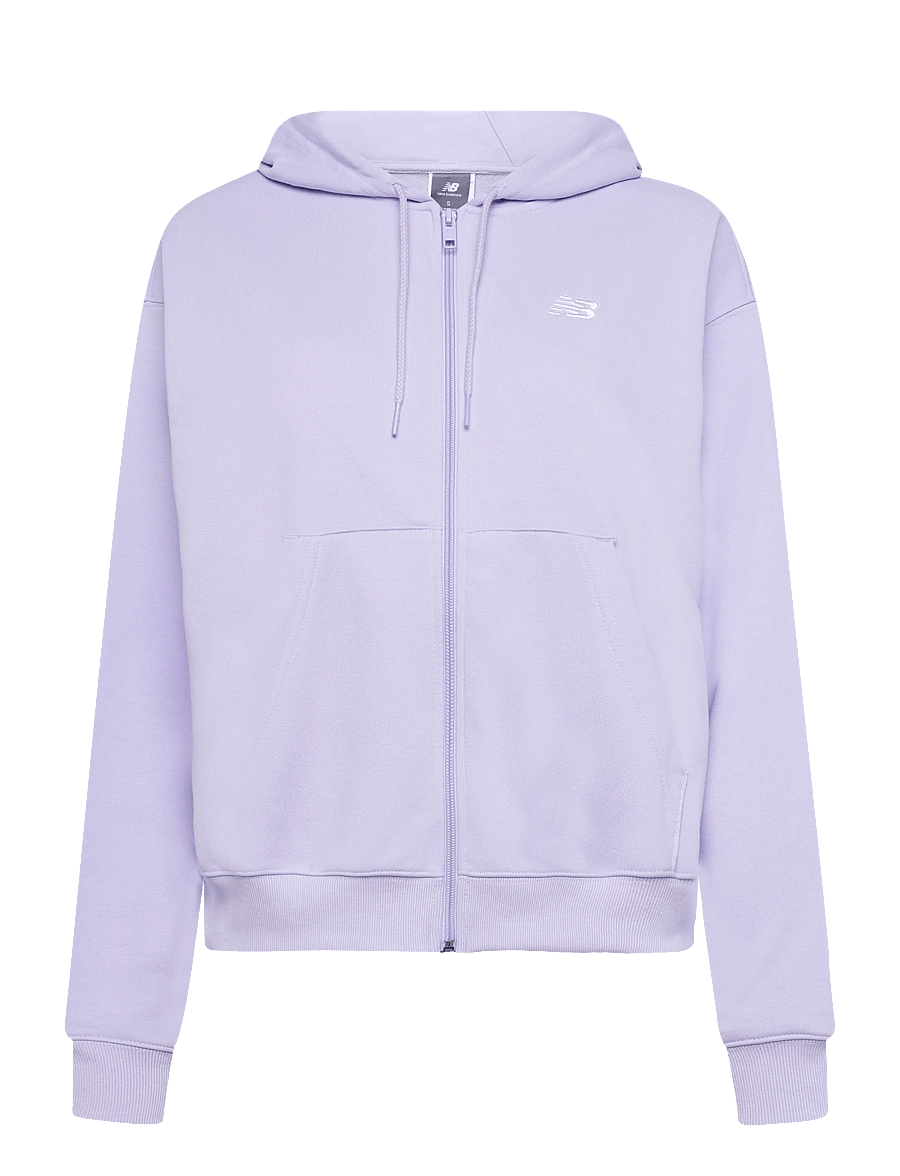 New Balance - Sport Essentials French Terry Full Zip - sweatshirts - smoked violet - 0