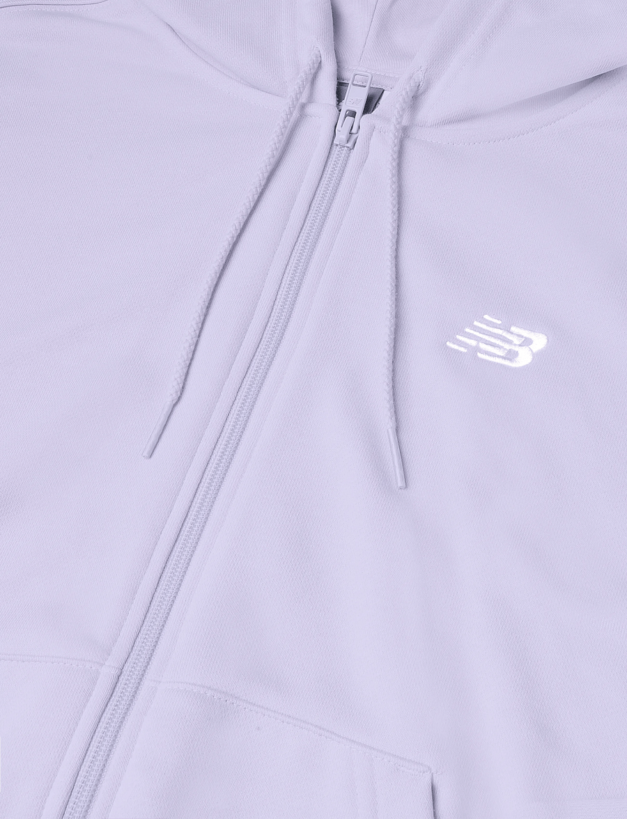 New Balance - Sport Essentials French Terry Full Zip - sweatshirts - smoked violet - 2