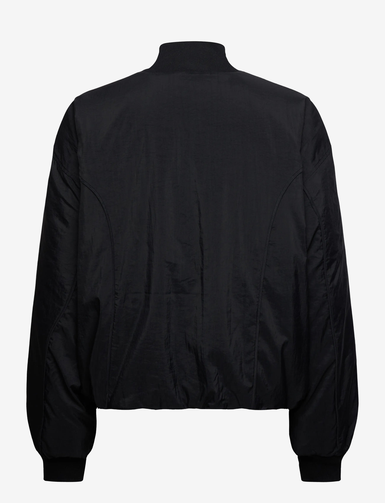 New Balance - Linear Heritage Woven Bomber Jacket - outerwear - black - 1