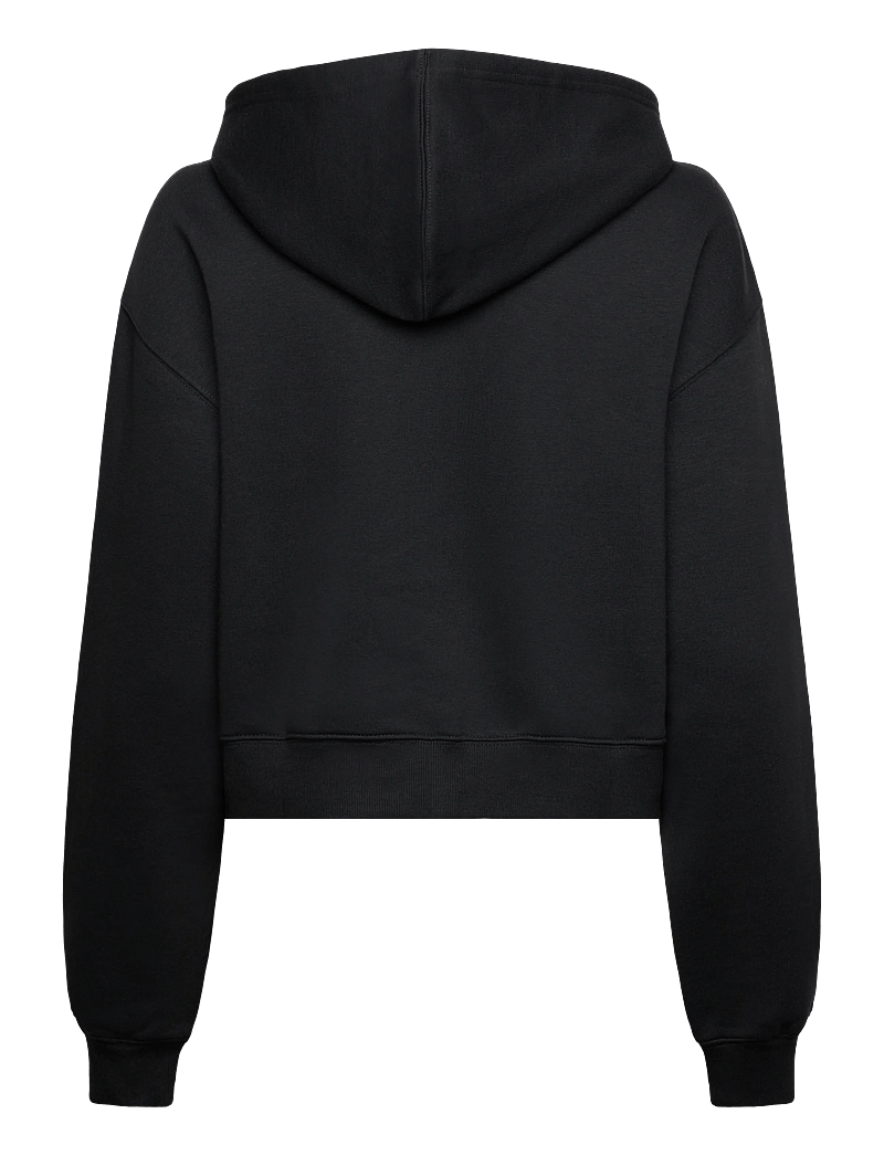 New Balance - Linear Heritage Fleece Full Zip - huvtröjor - black - 1