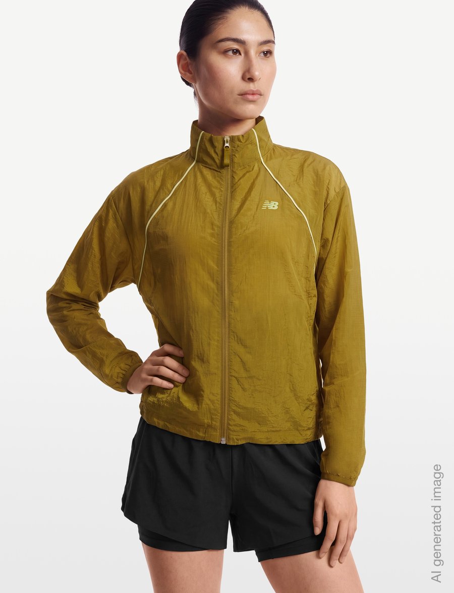 New Balance - Sport Legacy Jacket - sportsjakker - basil oil - 3