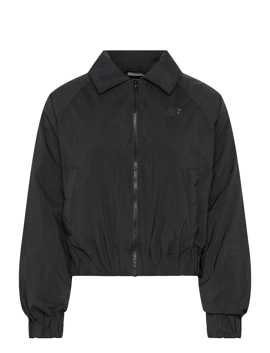 New Balance - Woven Bomber Jacket - freizeitjacken - black - 0