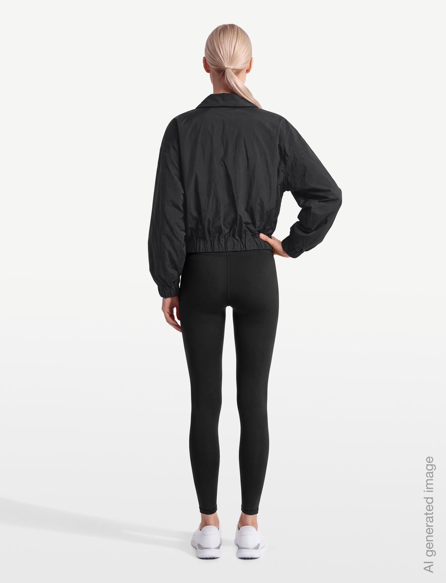 New Balance - Woven Bomber Jacket - vabaaja jakid - black - 4