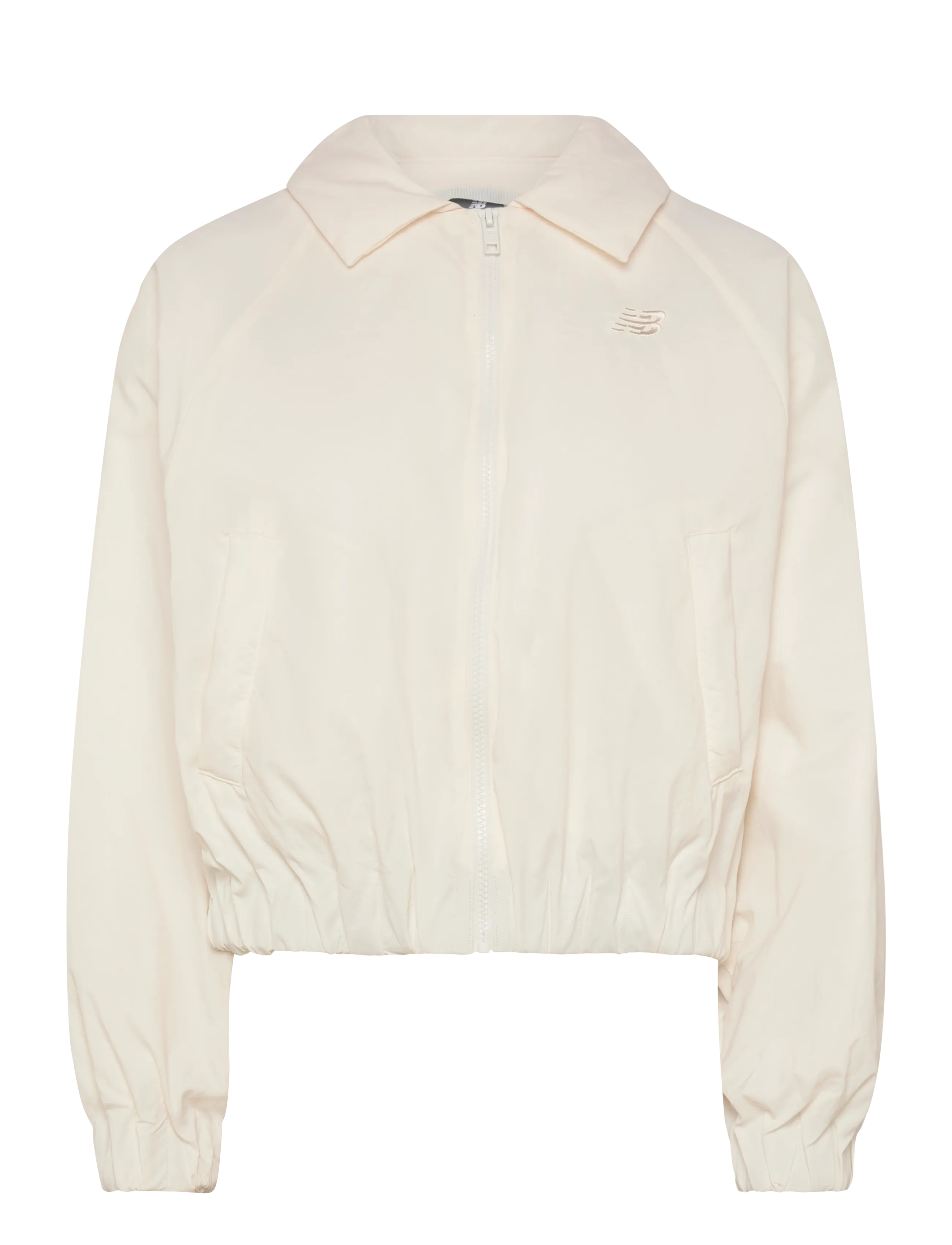 New Balance Woven Bomber Jacket - New Balance - SEA SALT / cream