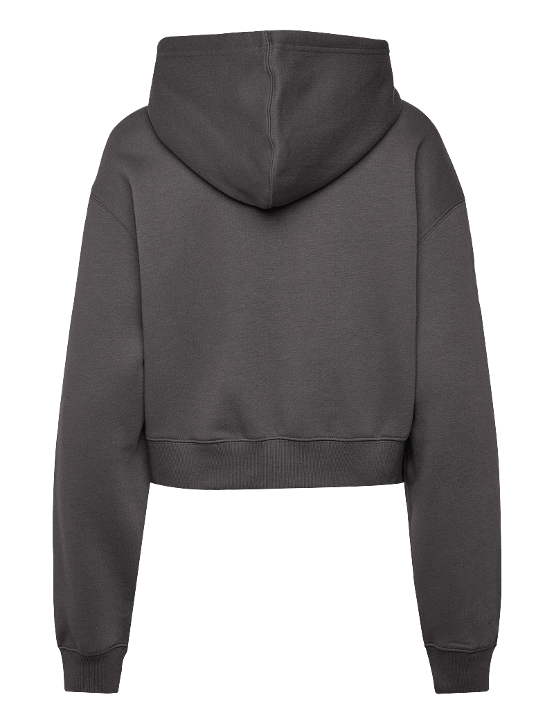 New Balance - Linear Heritage Fleece Full Zip - huvtröjor - faded black - 1