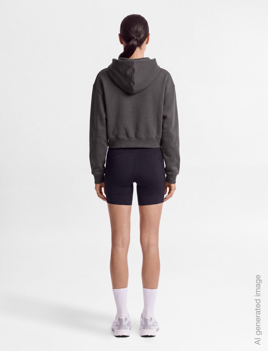 New Balance - Linear Heritage Fleece Full Zip - sweatshirts - faded black - 4