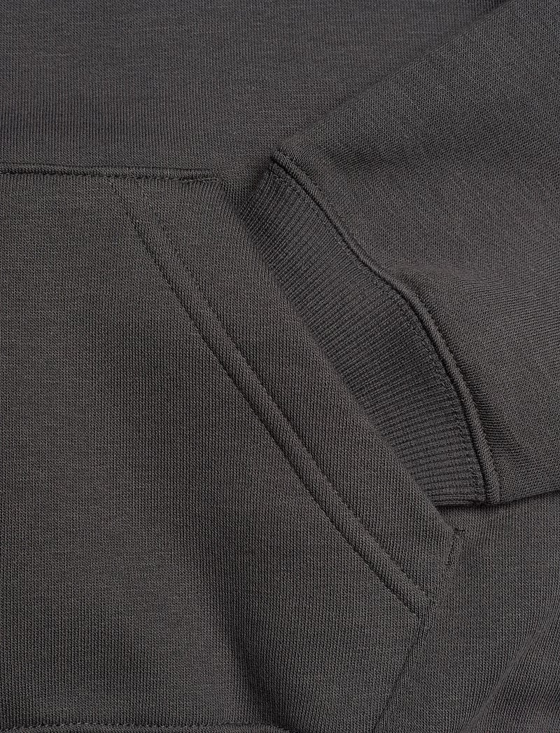 New Balance - Linear Heritage Fleece Full Zip - huvtröjor - faded black - 3