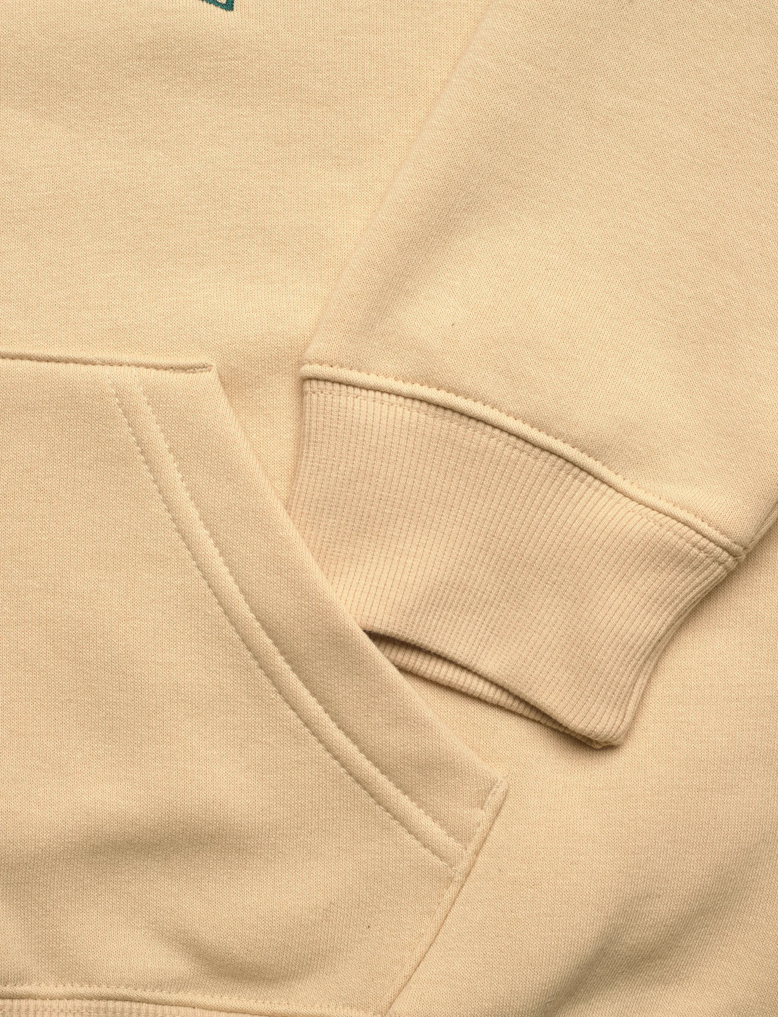 New Balance - Linear Heritage Fleece Full Zip - sweatshirts - toasted sesame - 3