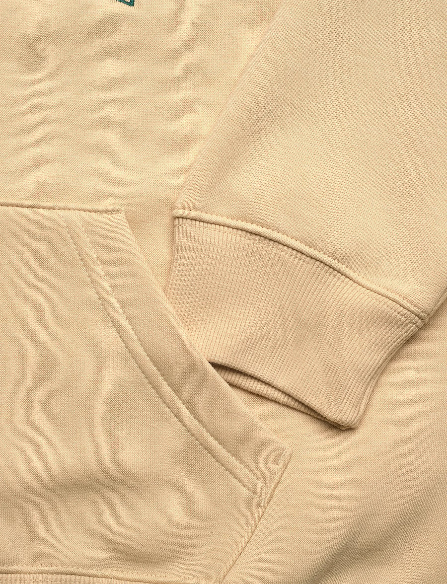 New Balance - Linear Heritage Fleece Full Zip - sweatshirts - toasted sesame - 3