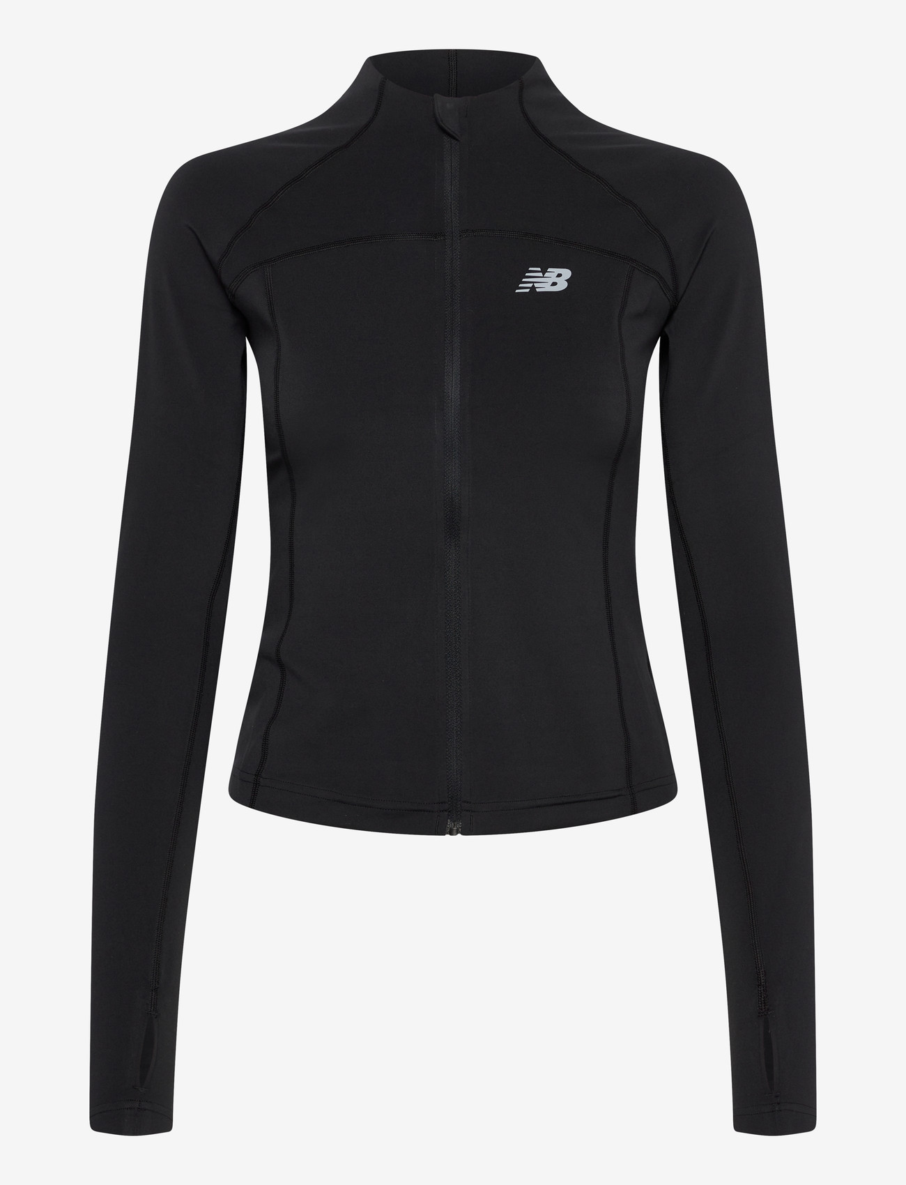 New Balance - NB Harmony Fitted Full Zip - oberteile - black - 0