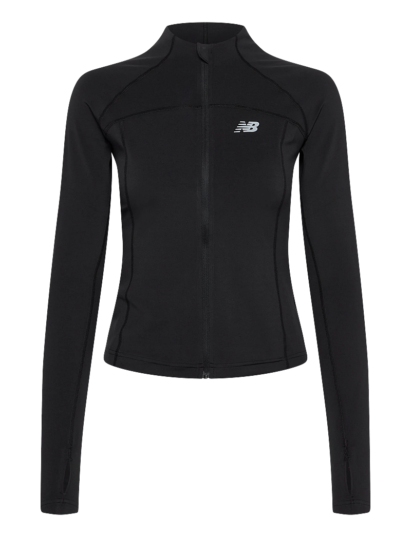 New Balance - NB Harmony Fitted Full Zip - oberteile - black - 0