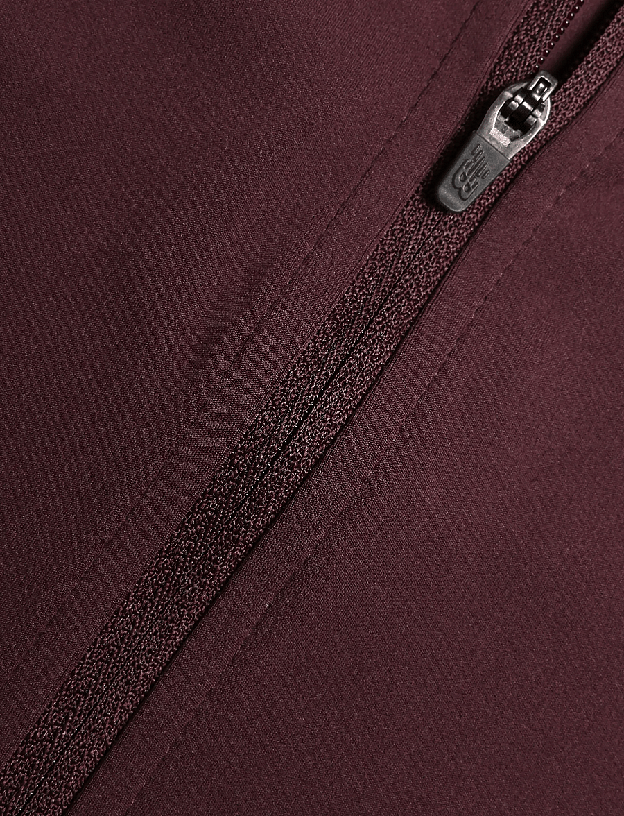 New Balance - NB Harmony Fitted Full Zip - oberteile - cherry leather - 3